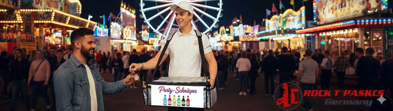 Rocketpacks Eiscreme Bauchladen﻿ bei den Theaterfesten Innsbruck, mit smartem POS Einsatz und emotionalem Drink-Erlebnis.