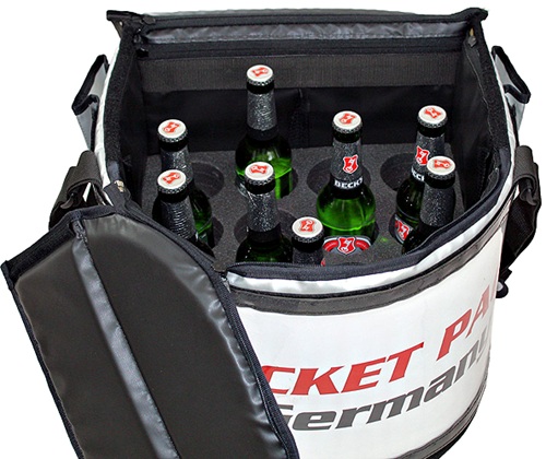 Belastbare Trageeinheit für Promotion-Großveranstaltungen in Wien; verstärktes Gurtsystem für hohe Traglasten bei Live-Events.