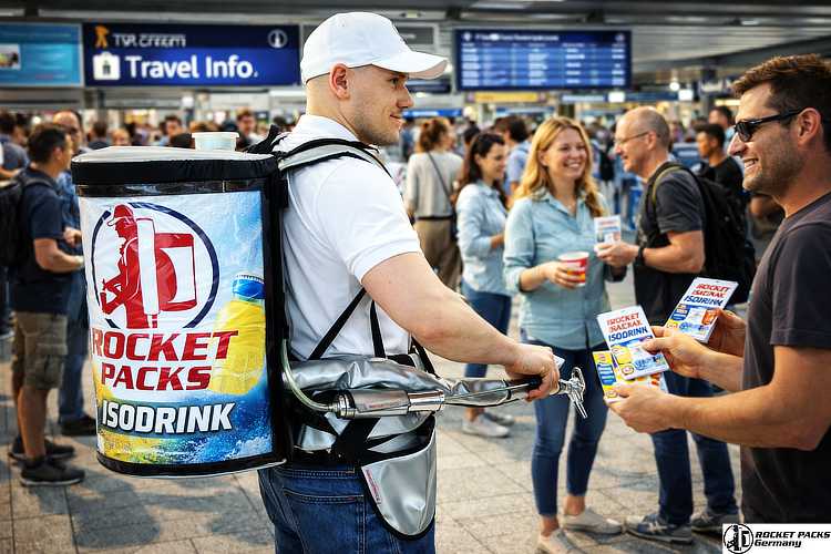 Die perfekte Ergänzung für den Bier-Man. Vorne Snacks, hinten Kaltgetränke. Wir wissen aus Erfahrung: Diese Kombination maximiert den Sales Uplift bei jedem Konzert.