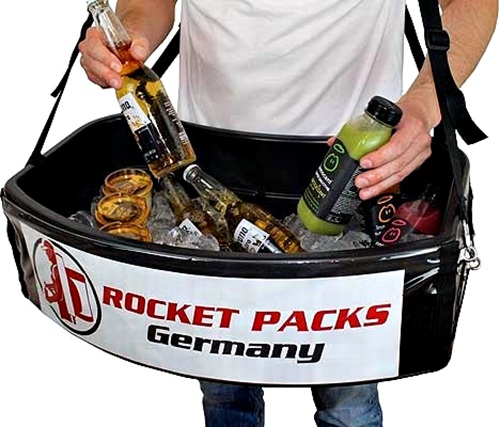 Bruch stabile Kunststoff Form, Event-Kulinarik  to go Krombacher Pils, Festung Ehrenbreitstein