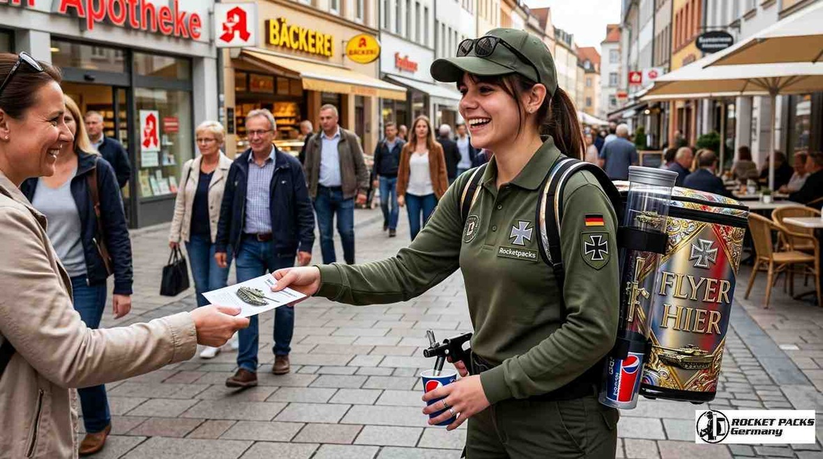 Funktionales Catering-Tray für die Logistik bei Großveranstaltungen in Salzburg; schnelle bauchladen Distribution von Kaltgetränken und Snacks.