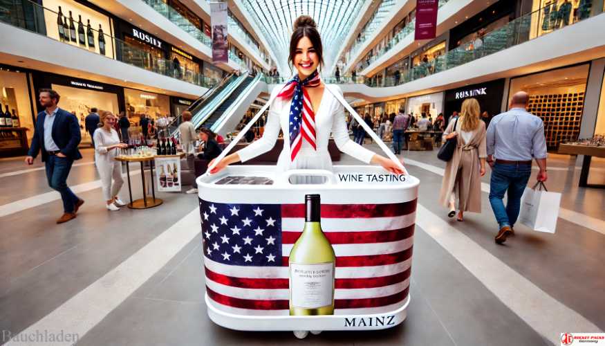 Profi Sampling mit Bauchladen auf dem Kulturfest Linz, verbunden mit direktem Kundenkontakt, Produktpräsentation und effizienten POS Lösungsstrategien.