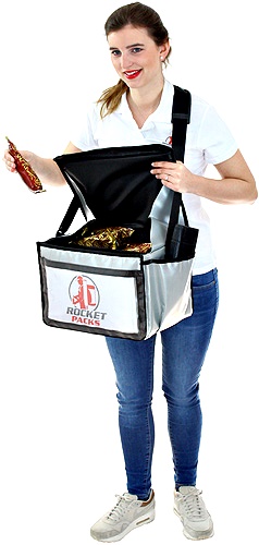 Bauchladen Tasche für Eis, Ausgabeautomat, Roggenkamp Organics Bio-Eiscreme Vanille, MS Weitblick, München.