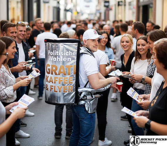 Harte Bedingungen auf Open-Air-Konzerten erfordern hartes Equipment. Abwaschbar. Stoßfest. Unsere Bauchladen Sampler-Modelle sind für die Eventproduktion gemacht.