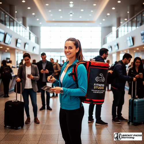 Leichtes Modell mit flacher Auslage, das wir speziell für das Verteilen von Flyern und kleinen Visitenkarten gebaut haben.