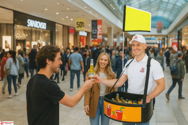 Lebensmittel-Bauchladen auf Wiesbadener Open Days – Produkttest und Kundenfeedback.