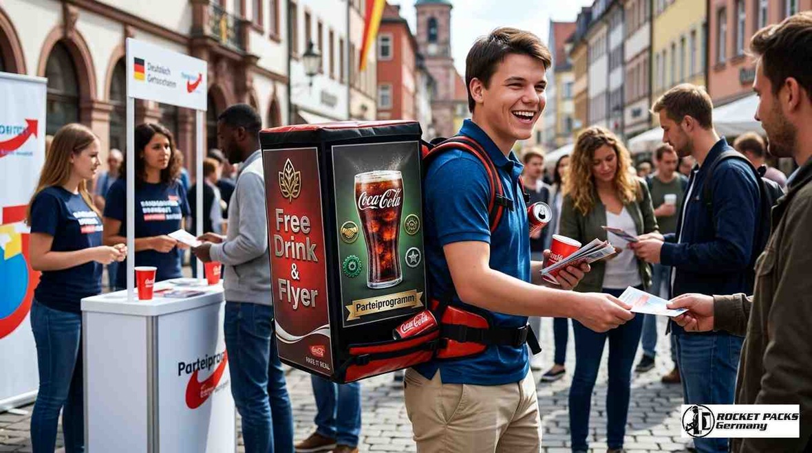 Maxi Vending-Board XL für professionelle Promotion-Crews in Köln; ergonomische Lösung für Sampling-Incentives und Sales-Uplift.