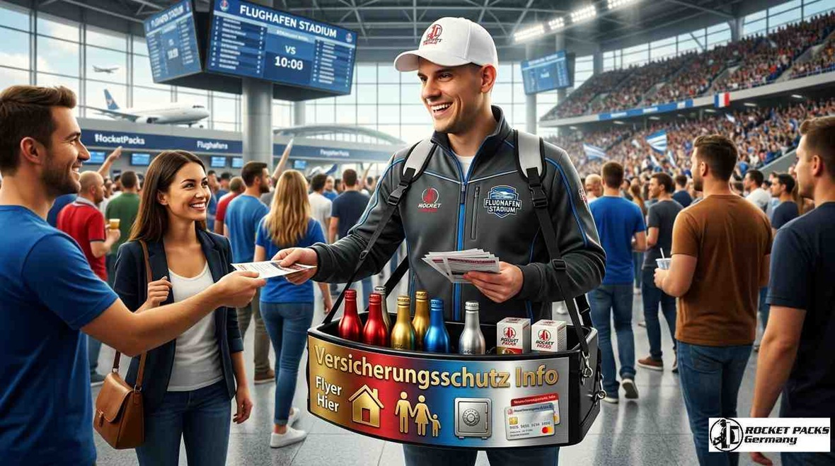 Mobile Verkaufshilfe als funktionales Sampling-Tray für die Messe Zürich; effiziente Produktpräsentation zur Steigerung der Shopper-Aktivierung.