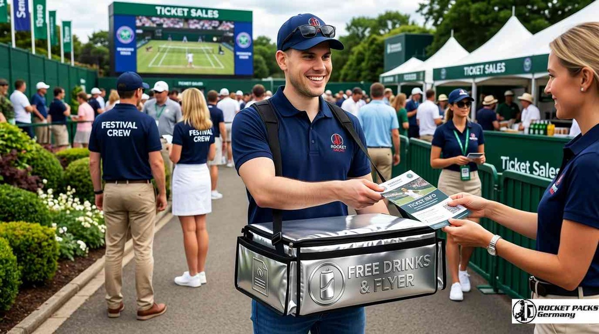 Mobiler Verkaufs-Bauchladen für den Einsatz auf dem Innsbrucker Christkindlmarkt für Glühwein- und Snack-Verkauf.