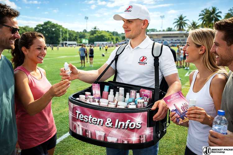 Shopper Aktivierung durch Direktselling. Die klassische Form schafft sofort Vertrauen und Wiedererkennung.