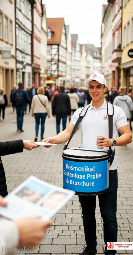 Mobile Profi-Promotion mit presentazions Bauchladen bei Pride Parade München, integratives Marketing mit emotionalem Drink to By Erlebnis.