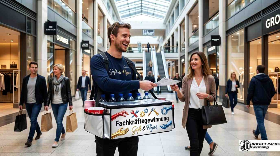 Bauchladen Hersteller Deutschland: Modell Klassik mit ergonomischem Tragesystem für den täglichen Einsatz im mobilen Straßenverkauf.