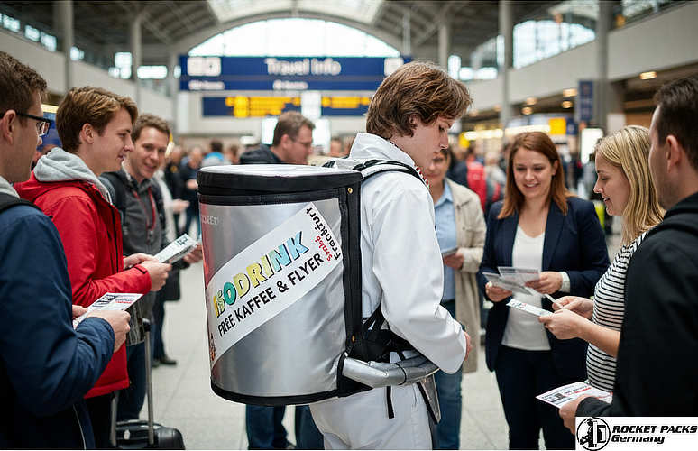 Ein Eyecatcher, der die Markenbotschaft trägt. Wir bauen Gehäuse, die robust und trotzdem leicht sind. Visuelles Marketing funktioniert am besten, wenn es mobil und direkt am Shopper ist.